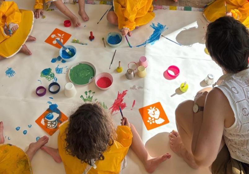 Peinture au sol (8 mois - 4 ans) – Image 2