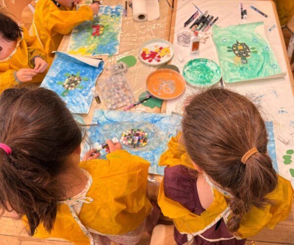 Cours d'arts plastiques (3 - 7 ans)