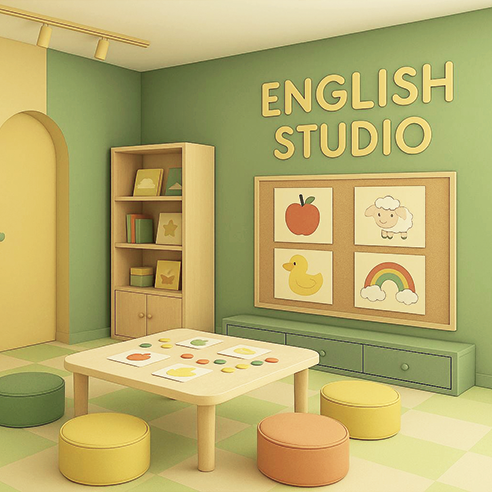 English studio 2-4 ans (matin)