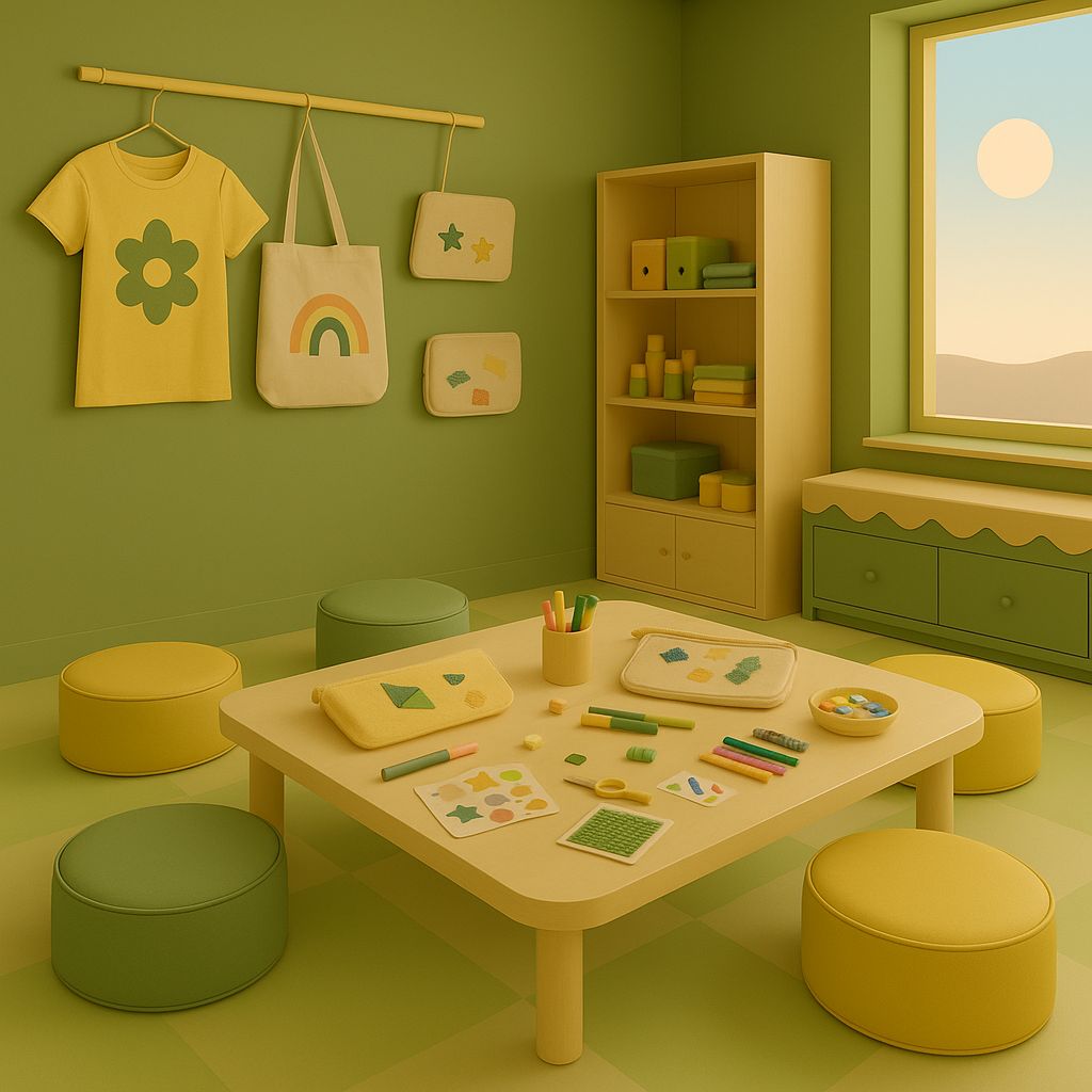 Atelier artistique : customisation / personnalisation d'objets ou peinture. Deux groupes : 3-5 ans & 6-10 ans